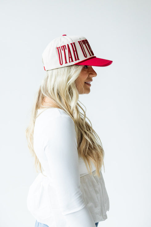 Utah Saturday Stretch Canvas Trucker Hat